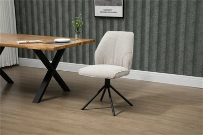 Swivel Performance Stoff spisestuestol